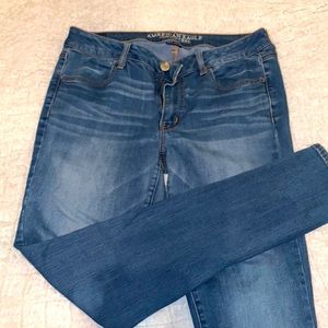 American Eagle jeggings.